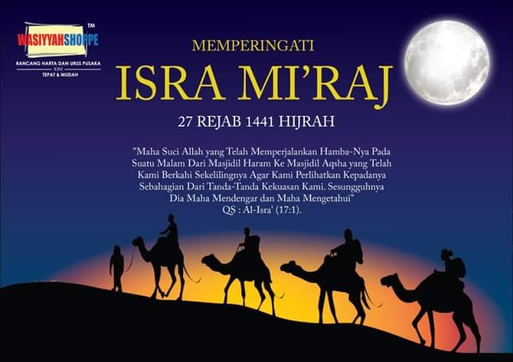 Salam Isra Mi\'raj 1441h 