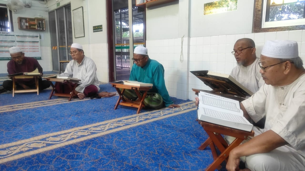 Majlis Tadarrus Al Quran Di Masjid Al Muhtadin 