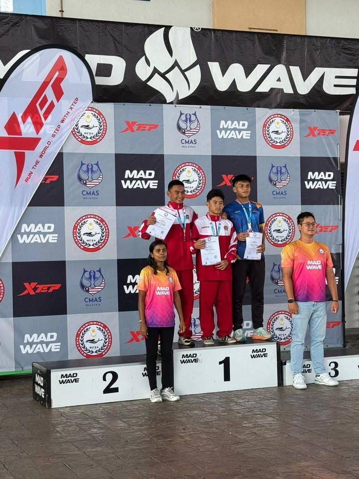 1st Bunga Raya Children & Junior Finswimming Competition 