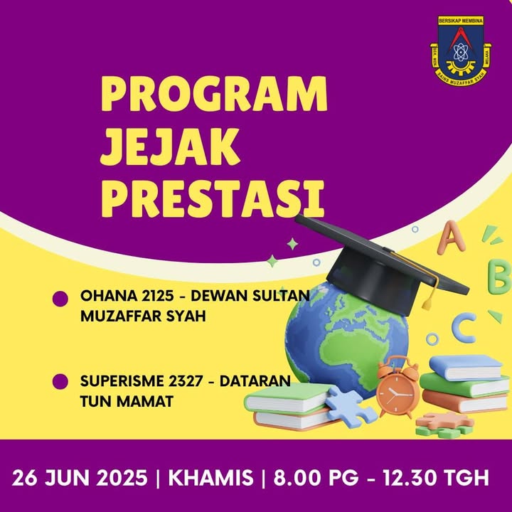Jejak Prestasi Tingkatan 3 & 5 Jejak Prestasi Tingkatan 3 & 5