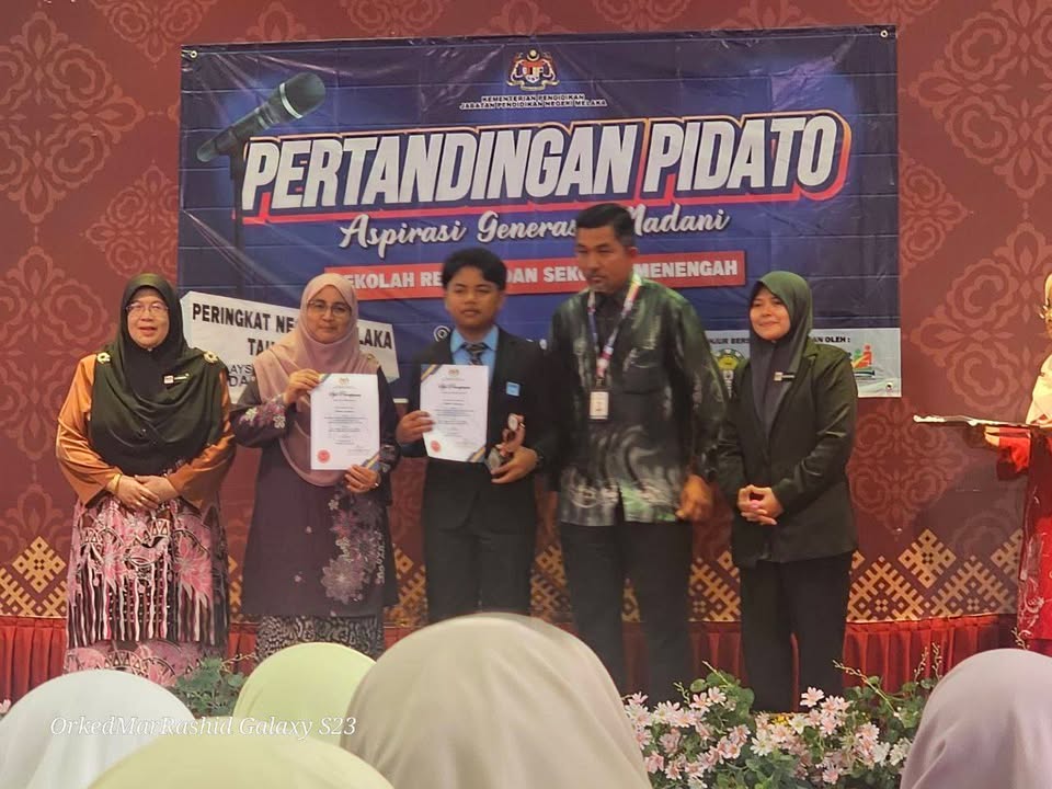 Pertandingan Pidato Aspirasi Generasi Madani Peringkat Negeri Melaka. 