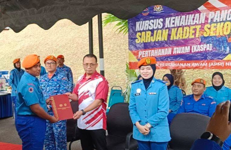 Ujian Kenaikan Pangkat Sarjan Kadet Pertahanan Awam Peringkat 