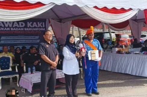 Pertandingan Kawad Kaki Pasukan Badan Beruniform Sekolah Menengah 