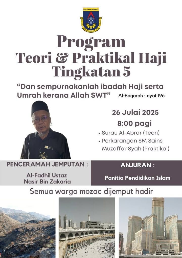 Program Teori & Praktikal Haji Tingkatan 5 