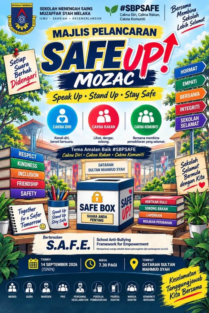 Majlis Pelancaran Safe Up Mozac 