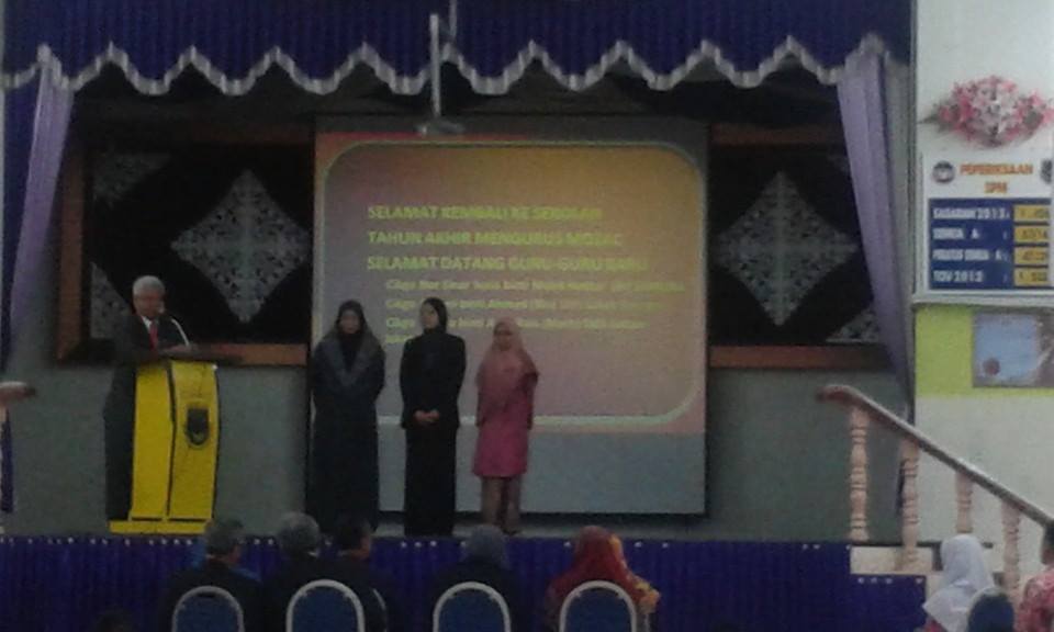 Perhimpunan Sekolah Pertama Sesi Persekolahan 2014 