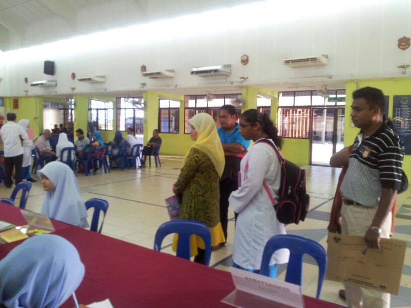 Pendaftaran 11 Orang Pelajar Baru Ting. 4 Ke 