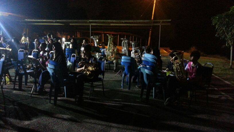 Pasukan Wind Orkestra Gigih Berlatih Untuk Ke Tkc 