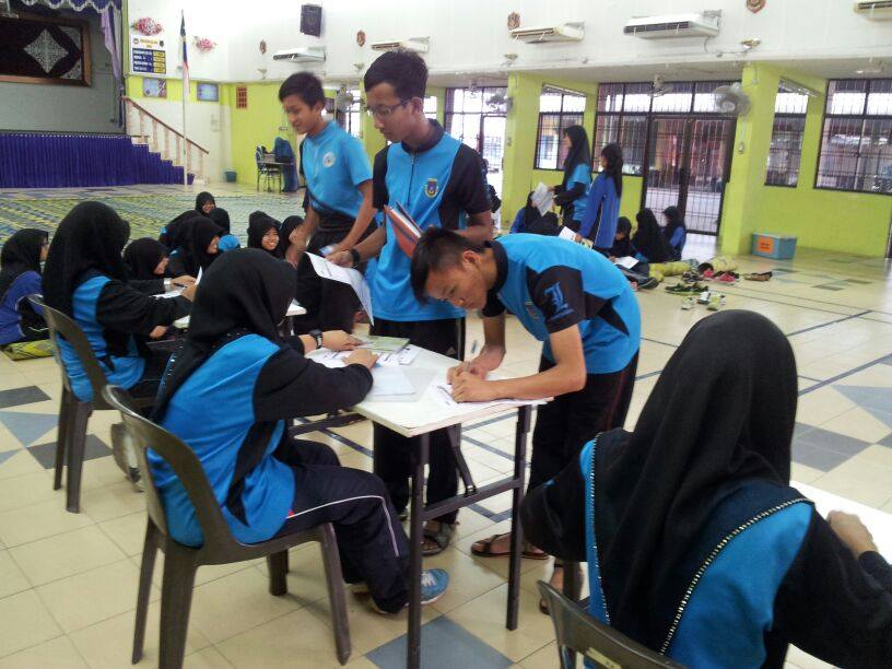 Semua Pelajar Tingkatan 4 Mozac Sedang Menjalani Program 