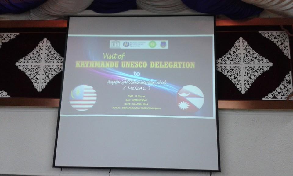 Pengantarabangsaan - Pada 16 April 2014 Mozac Menerima 