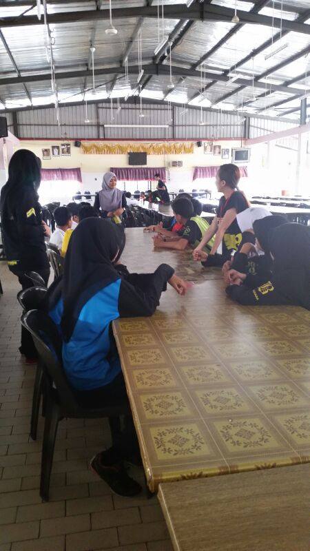 Pelajar Tingkatan 1 Mengadakan Program Bersama Dengan 40 