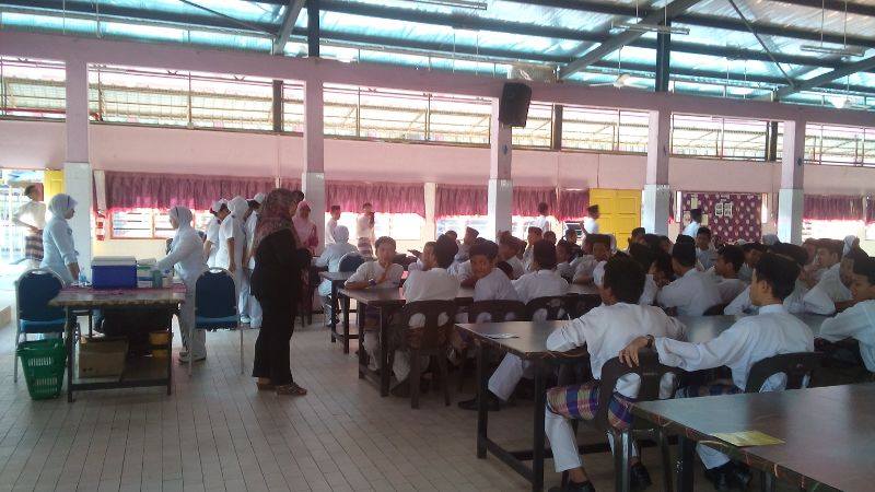 Pelajar Tingkatan 3 Akan Menerima Suntikan Tetanus Toxoid 
