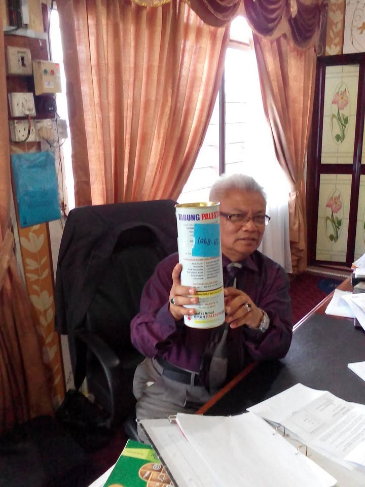 Sumbangan Pelajar Mozac Kepada Tabung Aman Palestine 