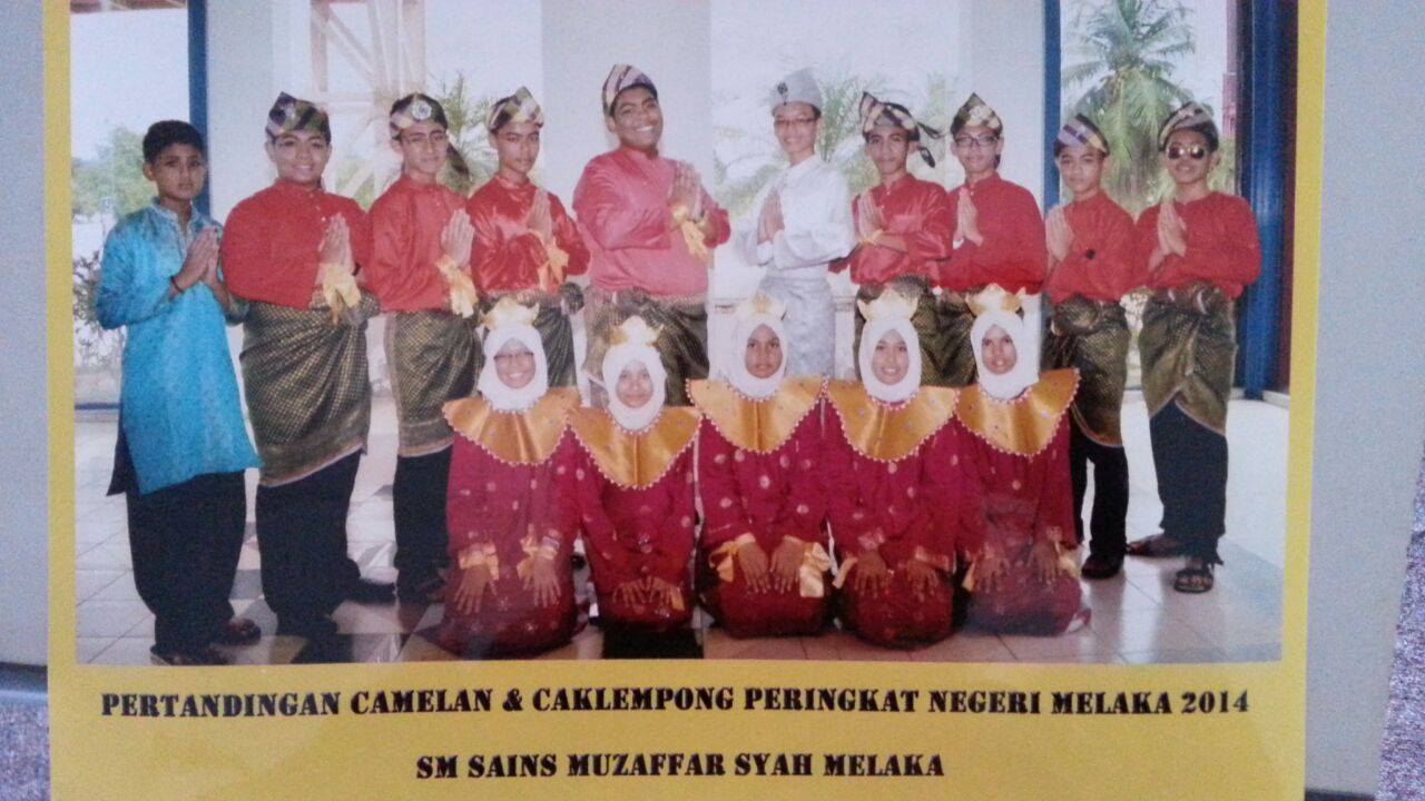 Mozac Tempat Ketiga Dlm Pertandingan Hamelan Dan Caklempong 