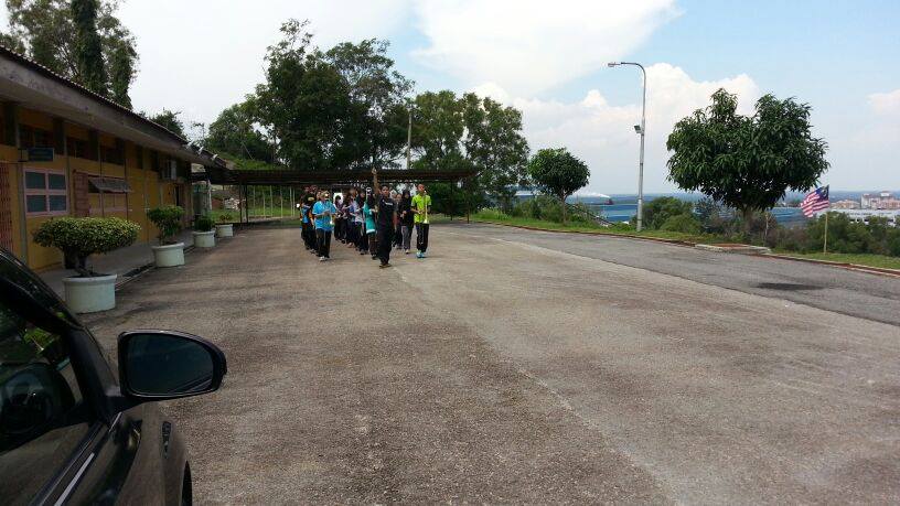 Persiapan Dan Raptai Perbarisan Hari Kemerdekaan 