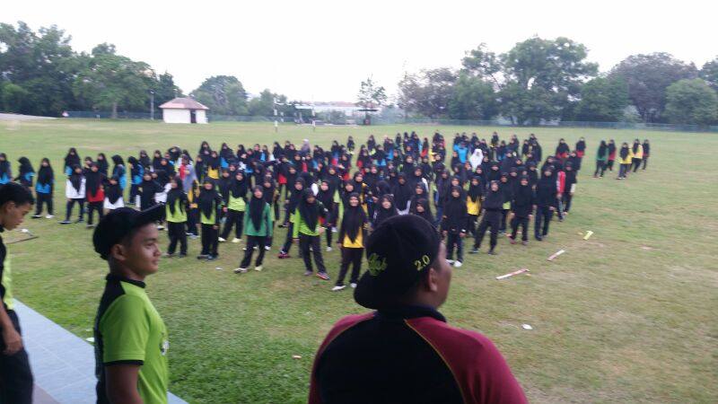 Senam Pagi Ahad... Mozac Cergas, Minda Cerdas 