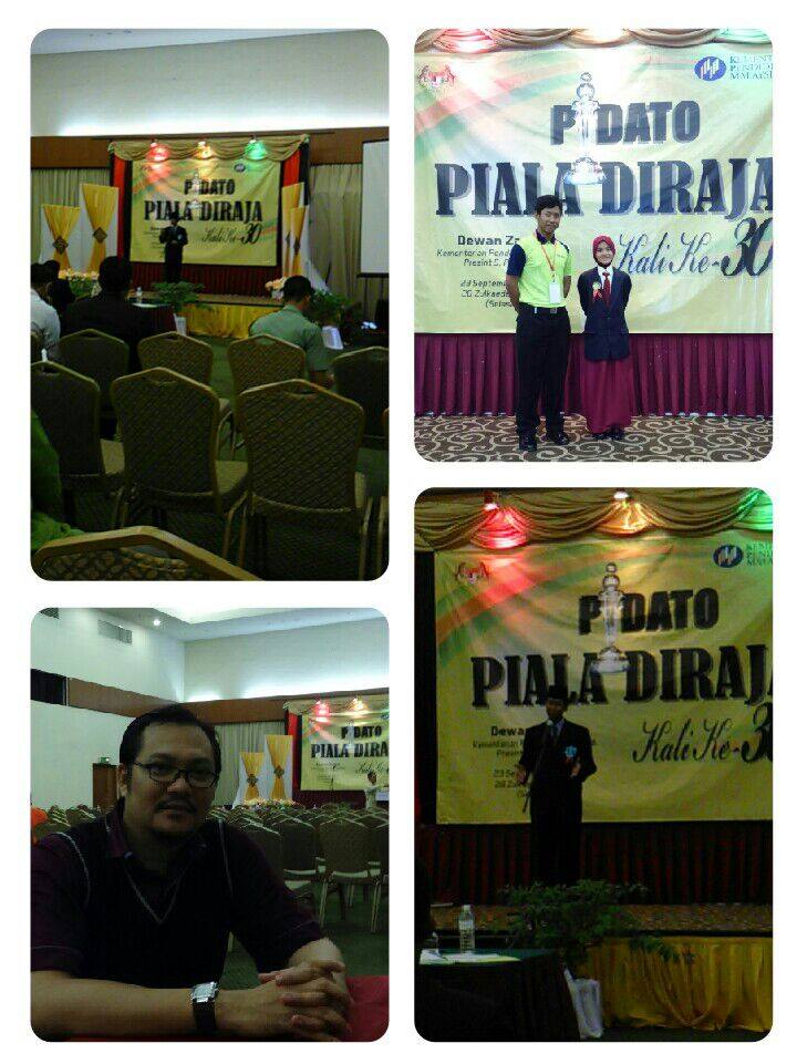 Pertandingan Pidato Piala Diraja Peringkat Kebangsaan 2014. 
