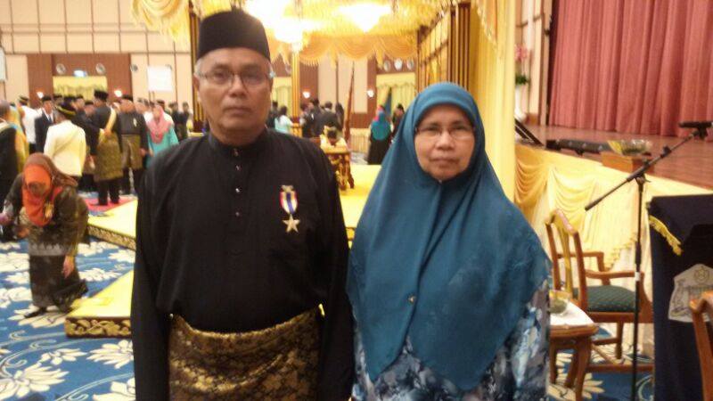 Tahniah Kepada Cikgu Bistamam Talib Yang Telah Dianugerahkan 