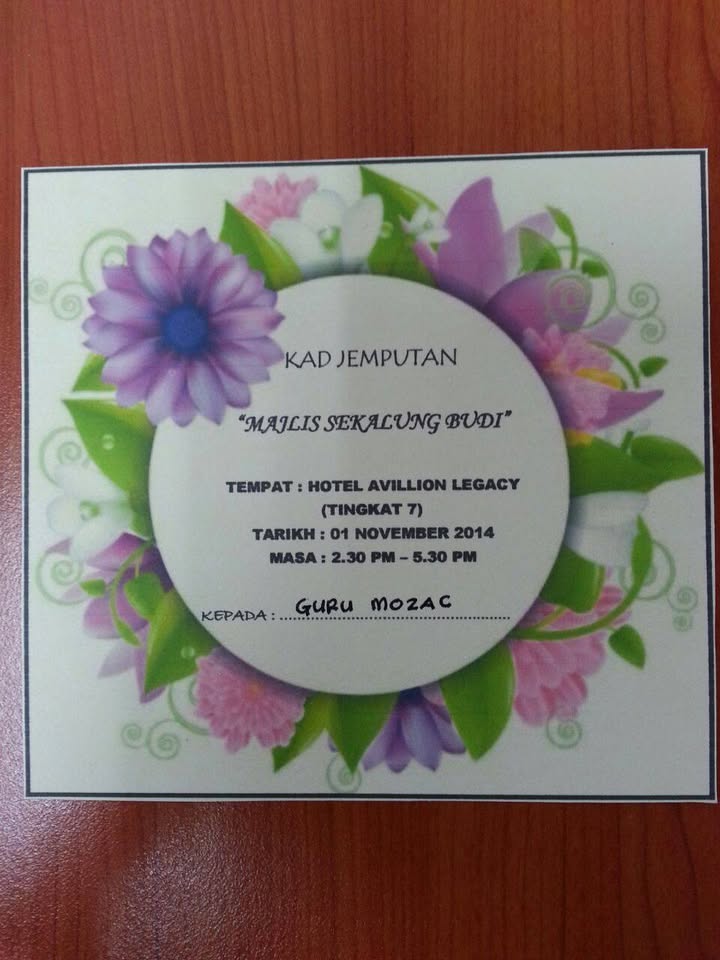 Majlis Sekalung Budi- Jamuan Akhir Tahun Kebiru 2014 