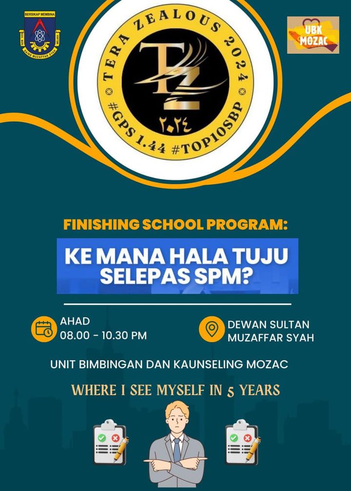 Finishing School Program: Ke Mana Hala Tuju Selepas 