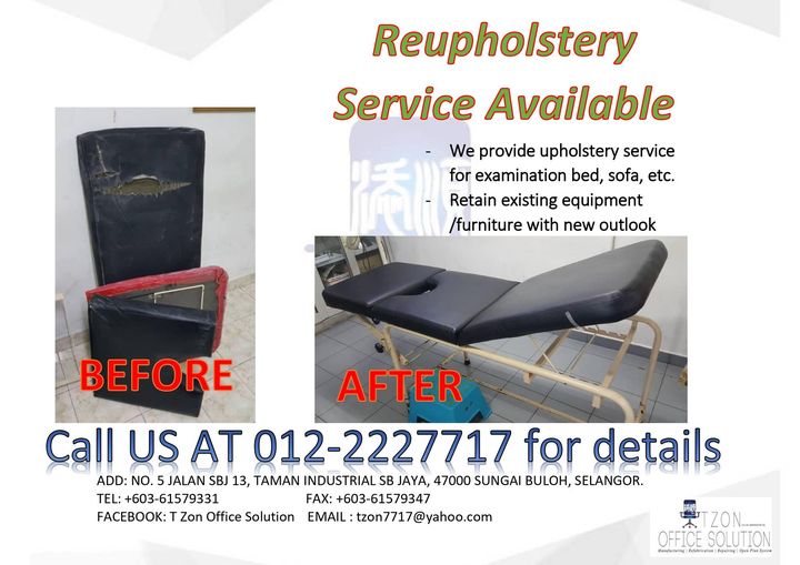 Re Upholstery Service Available 