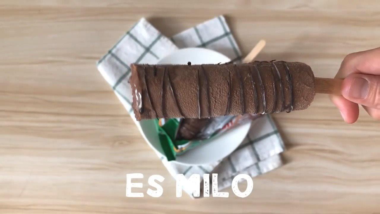 Emm.. Sedaknya Boleh Makan Ais Krim Milo Waktu 