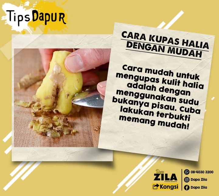 Pernah Terfikir Tak Nak Kupas Halia Cara Ni? 