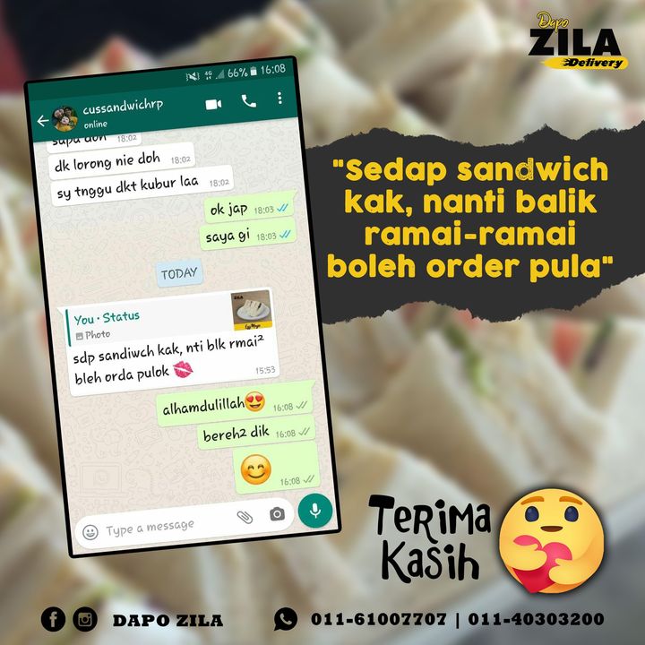 Ramai Suka Dan Terus Mintak No Fon. 