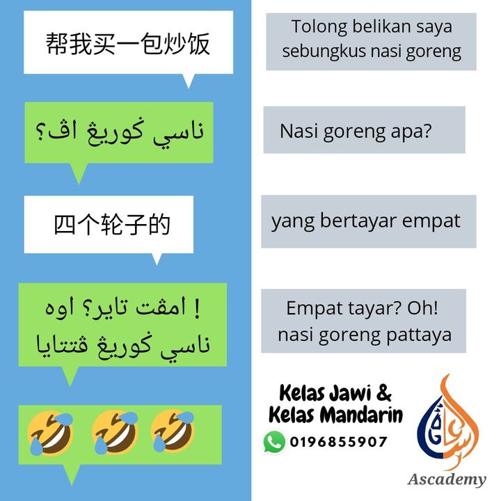 Kelas Jawi & Kelas Bahasa Mandarin Seremban 