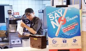 No More Straw After 1st July 2019 