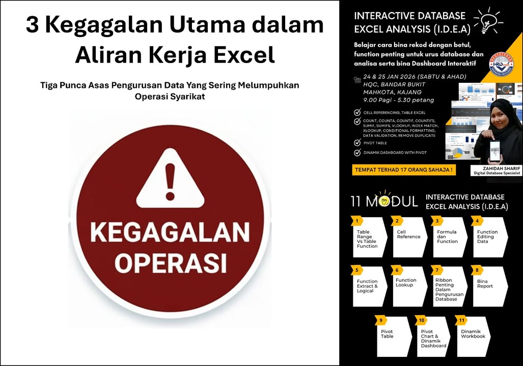 3 Kegagalan Utama Dalam Aliran Kerja Excel 