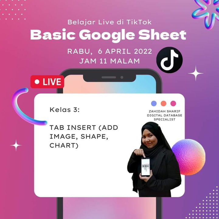 Nak Mahirkan Basic Google Sheet? 