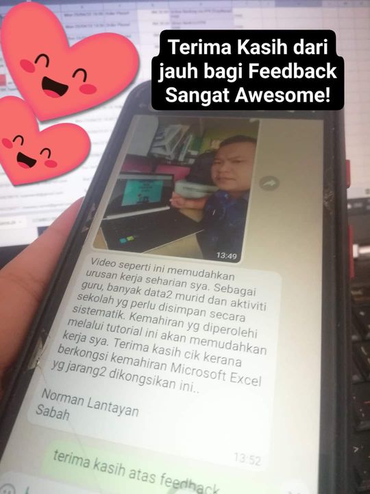 Saya Baca Setiap Satu Feedback 