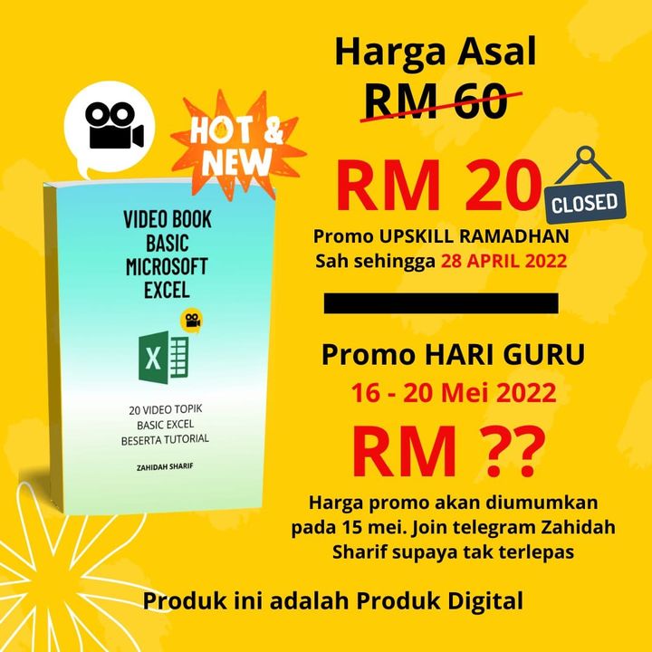 Kita Dah Umumkan Harga Promo Hari Guru Di 