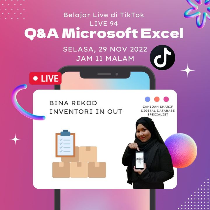 11.00 Malam Ini Live Di Tiktok Zahidah Sharif 