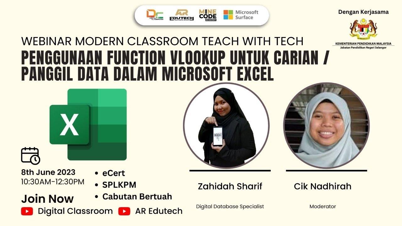 Jom Belajar Vlookup Dengan Saya 10.30 Pagi Ini 