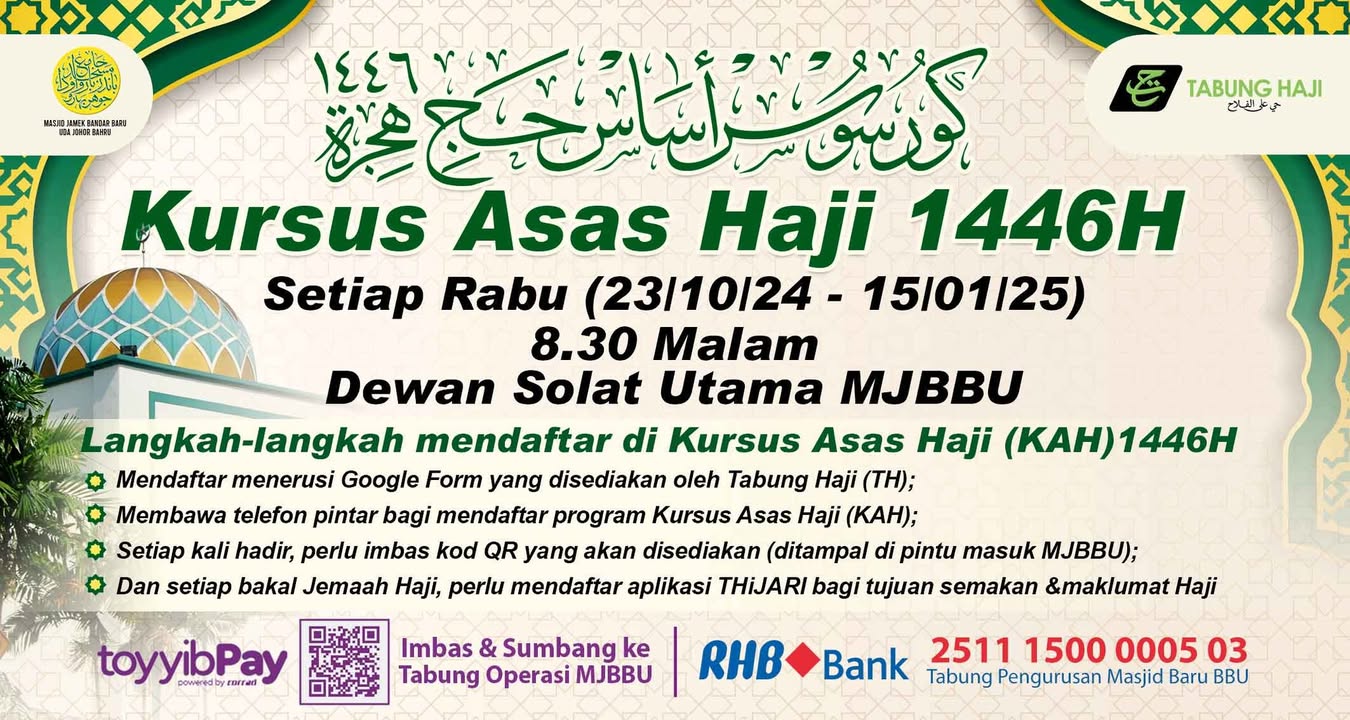 Malam Ini Bersambung Siri Ke-9 Berkaitan Fiqh Wanita 