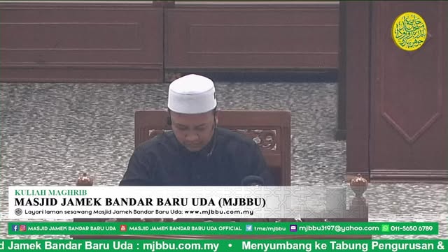 Kuliah Maghrib Jemputan 