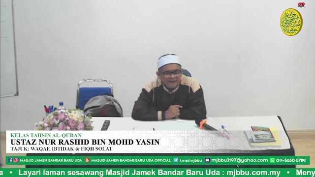 Kelas Tahsin Al Quran Mjbbu 