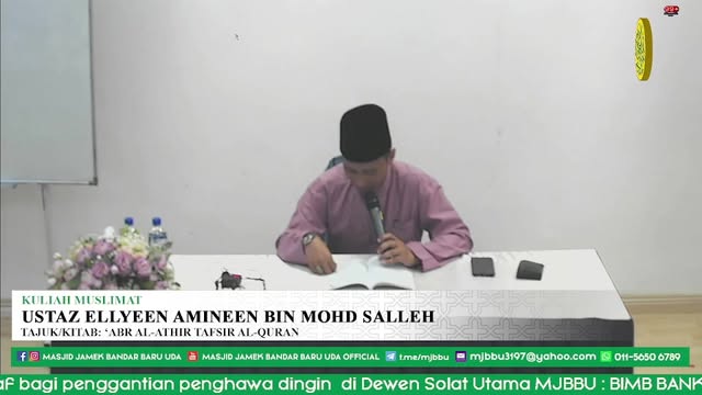 Kuliah Muslimat Mjbbu 