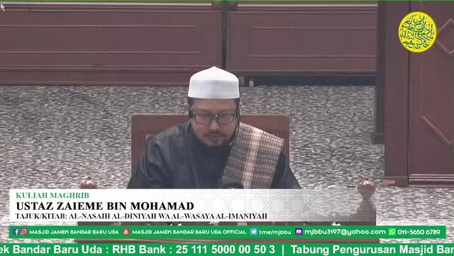 Kuliah Maghrib Bulanan 