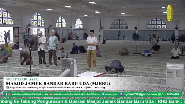 Solat Fardu Asar Mjbbu 