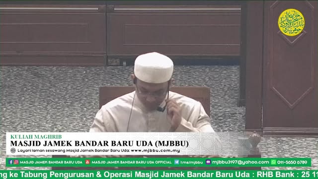 Kuliah Maghrib Jemputan 