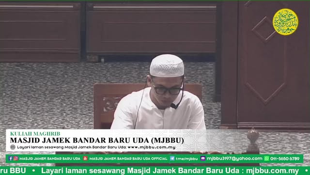 Kuliah Maghrib Jemputan 