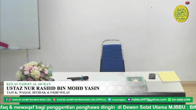 Kelas Tahsin Al-quran Mjbbu 