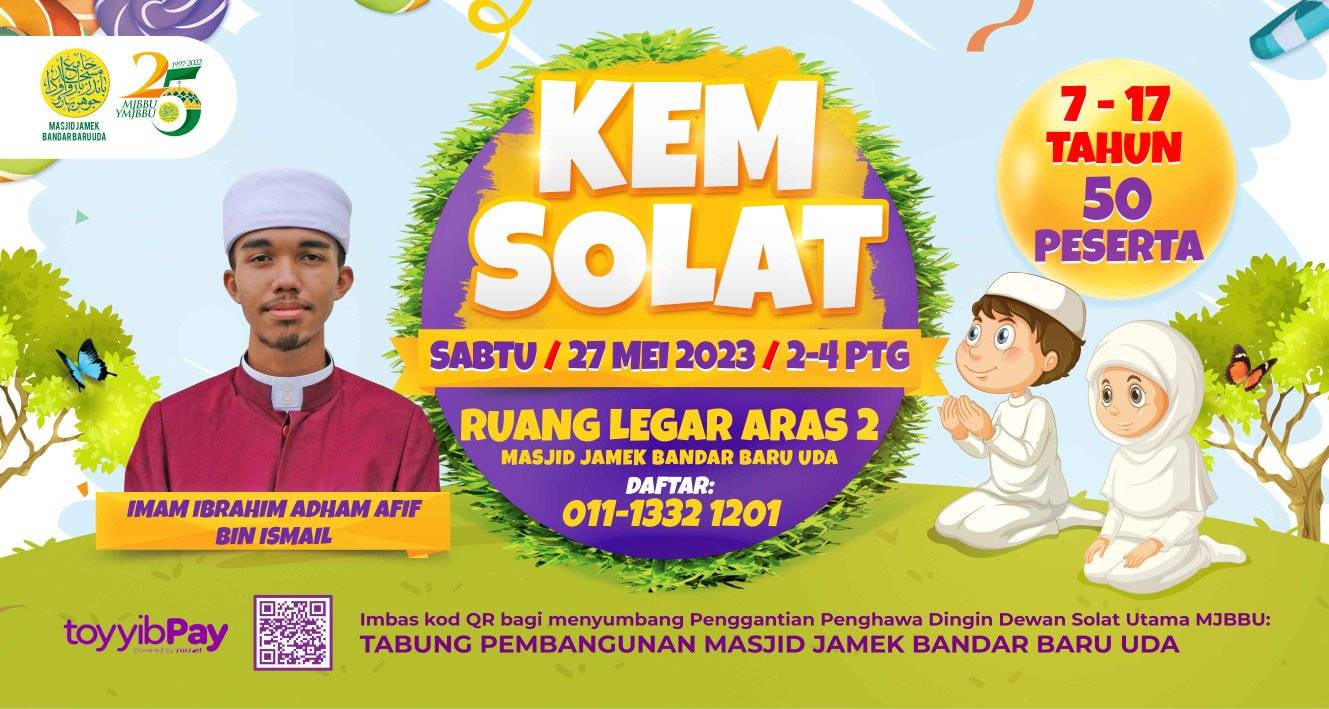 Petang Ini! Mari Manfaatkan Cuti Anak-anak Dengan Menghadiri 