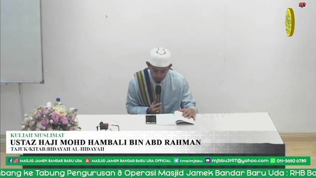 Kuliah Muslimat Mjbbu 