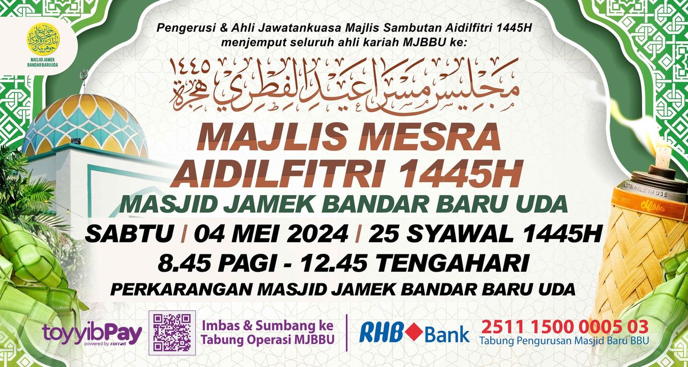 Muslimin & Muslimat Jemaah Mjbbu Dijemput Hadir Ke 