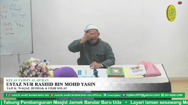 Kelas Tahsin Al Quran Mjbbu 