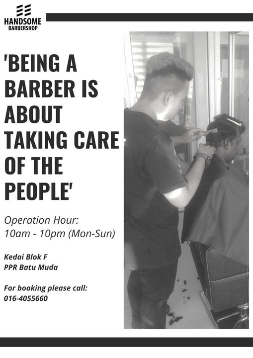 Being A Barber Is About Taking Care Of 